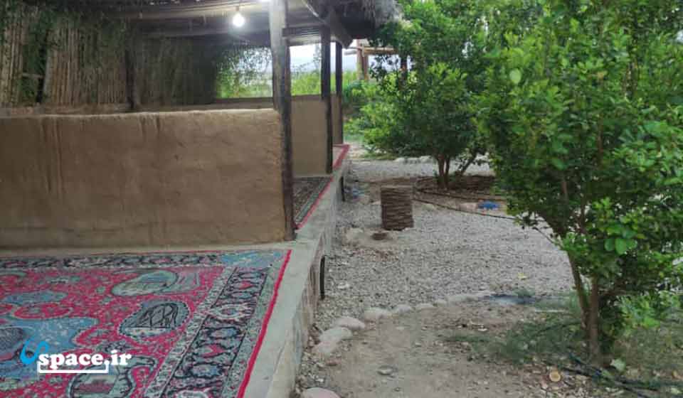 نمای محوطه اقامتگاه بوم گردی یعقوب - داراب - روستای شمس آباد